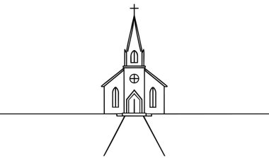 Kilise kesintisiz bir çizgi çiziyor..