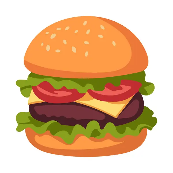  Hamburger Gıda Vektörü, vektör formatında yaratılmış hamburgerlerin dijital illüstrasyonları anlamına gelir. Bu grafikler, projelerine iştah açıcı görüntüler eklemek isteyen tasarımcılar ve pazarlamacılar için mükemmeldir.