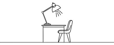 Masa lambası. Çizgi çekildi. detaylı. Basit tasarım. Özet geç. çizgi sanatı. İstediğin rengi değiştirebilirsin. vektör çizimleri.