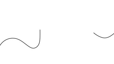 Eski, klasik analog film kamerası orta formatında kendi kendine çizilen video animasyonu. Klasik retro fotoğraf ekipmanları. Tek satırla çizilmiş animasyon konsepti..