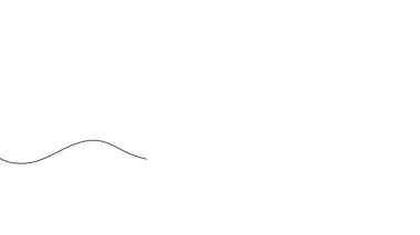 Yapboz parçaları çizen sürekli bir çizgi animasyonu. Beyni keskinleştirme pratiği. Ulusal Bulmaca Günü. Tek çizgi kendini çizme animasyonu. Tam uzunluk hareketi