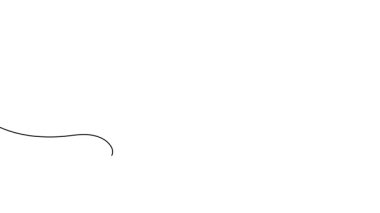 Uçan kağıt uçak bir satır sürekli minimalizm 4K animasyon hareketi grafikleri çiziyor