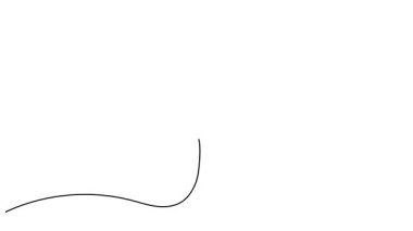 Ağaç siluetini çizen bir çizgi animasyonu. Aralıksız kendini çizme animasyonu. Tam uzunluk hareketi.