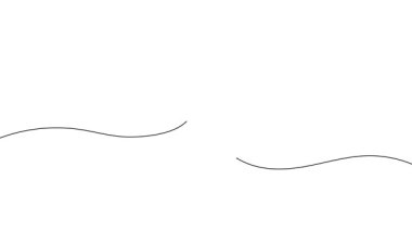 İki baloncuk konuşma aralıksız bir çizgi çizme videosu, sürekli çizim yapan dikdörtgen konuşma baloncukları. Tam boy bir çizgi animasyonu. 4K, konuşma balonu aralıksız bir satır