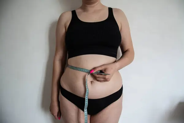 Şişman bir kadın.