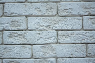 Beyaz tuğla duvar arkaplanı