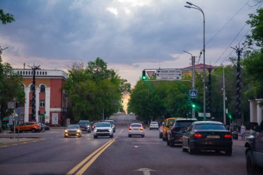 Şehir manzarası. Yüksek kalite fotoğraf.