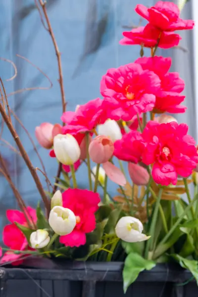 Bir buket çiçek. Bahar konsepti Yüksek kalite fotoğraf. Yüksek kalite fotoğraf