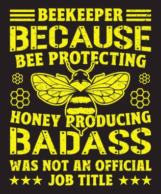 Arıcı çünkü bal tipografisi tasarımını grunge etkisi ile koruyan arıcı