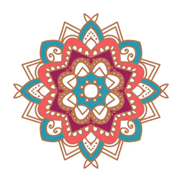 desenli dekoratif mandala süsü