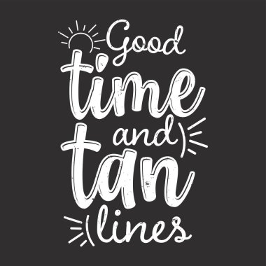 Bu güzel zaman ve bronzlaşma çizgileriyle yaz atmosferinin tadını çıkar. Plaj günleri ve yaz tatili için mükemmel..