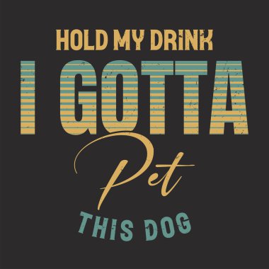 İçkimi tut. Bu köpek tipografisini eski moda grunge özgeçmişiyle sevmeliyim.