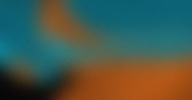 Soyut deniz mavisi ve turuncu eğimli arkaplan