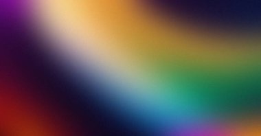 Pürüzsüz, bulanık bir dokusu olan canlı, soyut bir gradyan. Arkaplan ya da sanatsal element olarak kullanmak için mükemmel.