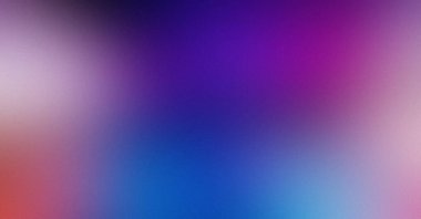 Yumuşak, renkli, soyut bir arkaplan, pürüzsüz, bulanık bir dokusu var. Mor, mavi ve pembe renklerin canlı bir karışımı.