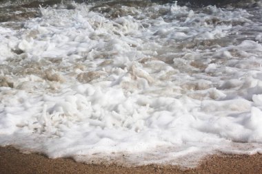 Köpüklü deniz dalgaları, doku