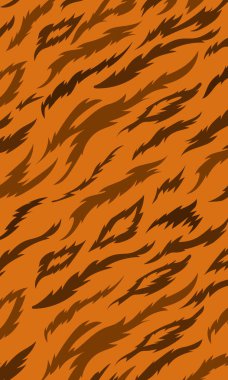 Hayvan derisi. Kaplan derisi kumaş deseni