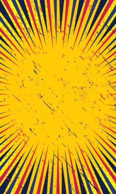 Radyal çizgi ışın patlamasının arka planı