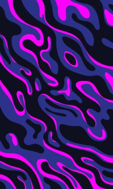 Soyut akışkan spor forması şablonu