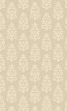 Lüks klasik süs desenli duvar kağıdı
