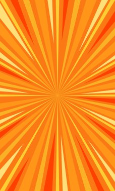 Hız çizgilerinin soyut arkaplanı radyal ışınlar