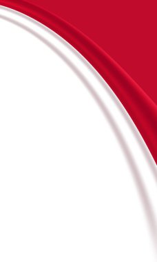 Boş arkaplan Gerçekçi 3d Endonezya bayrağı dalgalanıyor