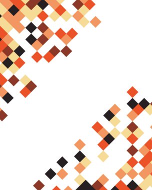 Soyut geometrik şekillerin basit arkaplanı. Vektör illüstrasyonu