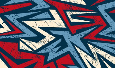 Soyut geometrik çizgiler süblimleşme forması için desenli arkaplan