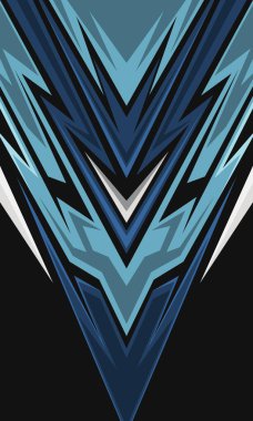 Süblimleşme forması için soyut geometrik çizgiler