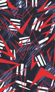 Üst düzey spor forması için soyut şablon arkaplanı