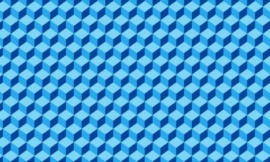 Soyut mavi geometrik şekil arkaplanı