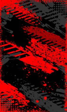 Süblimleşme forması için soyut turuncu grunge stroke yarış arka planı