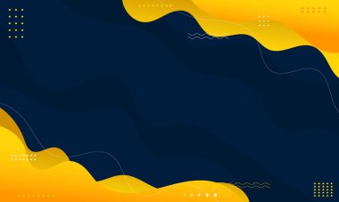 Soyut dalgalı hareketli sıvı modern iş geçmişi