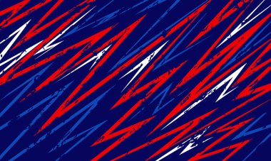 Soyut mavi ve beyaz şimşek grunge desen arka plan