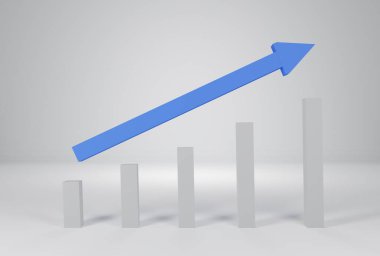 Grafik ve oklu iş grafiği 