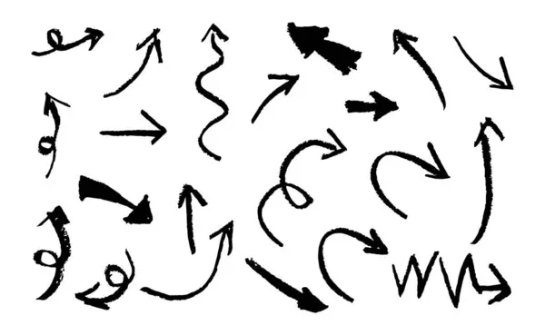 Beyaz arkaplanda 2 numaralı oklar, vektör illüstrasyonu