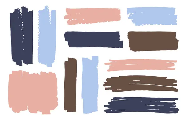 İşaretleyici vuruş 3, vektör illüstrasyonu