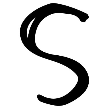 Beyaz arkaplanda 4 sevimli İngilizce alfabe, vektör illüstrasyonu.