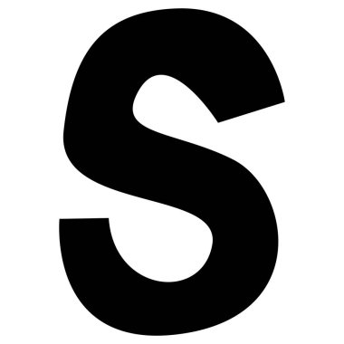 İngiliz alfabesi beyaz zemin üzerinde 2 şirin, vektör illüstrasyonu.