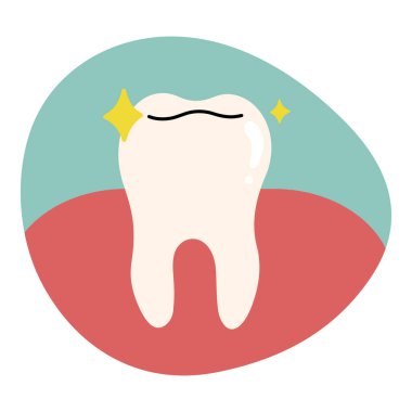 Beyaz arkaplanda 14 sevimli dişli, vektör illüstrasyonu.