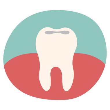 Beyaz arkaplanda 16 sevimli dişli, vektör illüstrasyonu.