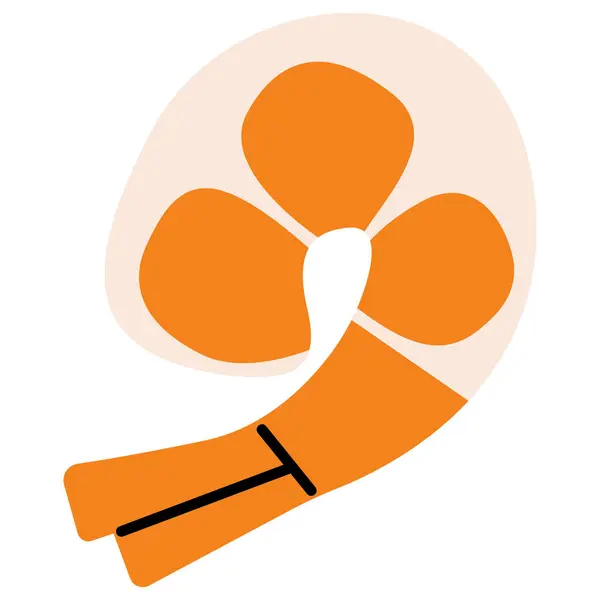 Beyaz arkaplanda karides tekli 4 şirin, vektör illüstrasyonu.