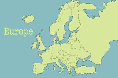 Avrupa Birliği Haritası