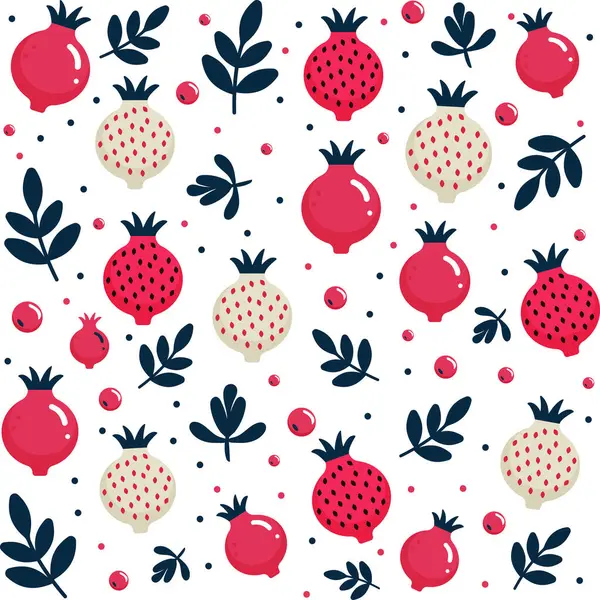 Nar el çizimi desen