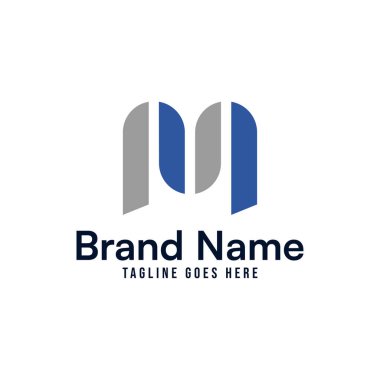 Mektup M logosu kavramı