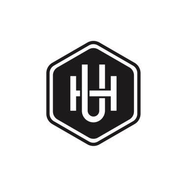 Harf UH veya HU Rozet Logosu