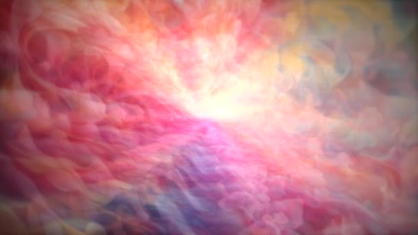 Light Animation Nebeské Uvolňující Pohybující Pozadí Abstraktní Meditativní — Stock video