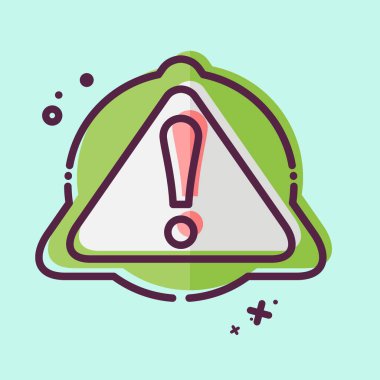 Simge sembolleri. Fotoğraflar ve İllüstrasyon sembolüyle ilgili. MBE tarzı. Basit tasarım çizimi