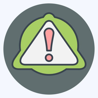 Simge sembolleri. Fotoğraflar ve İllüstrasyon sembolüyle ilgili. renk arkadaşı stili. Basit tasarım çizimi