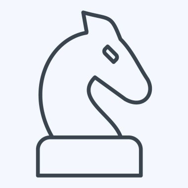 Simge Stratejisi. Çevrimiçi Oyun sembolüyle ilgili. Sıra tarzı. Basit tasarım çizimi